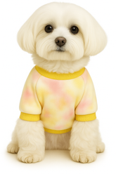 KUTKUT Small Dog Cat Flannel Plush Sweater, Winter Fleece Thickned Warm Breathable Pullover with Leash Ring Buckle for Yorkshire, Maltese and Small Dogs Cats